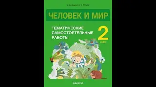 Человек и мир. 2 класс. Тематические самостоятельные работы