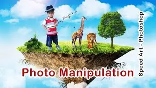 Photo Manipulation - Island - Photoshop (Speed Art)
