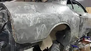 Dodge Challenger продолжение ремонта