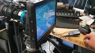 Fujinon B4 lens iris control via Arduino for Blackmagic camera