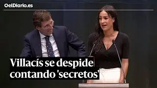 Villacís se despide revelando 'vergüenzas': "Hablemos bien de los compañeros"