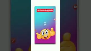 picsart screen recording problem solved||picsart black screen problem fixed