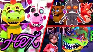 MAJOR CONSOLE PORTS UPDATE! Ruin Interactive Book, New Hex Plushies, & MORE! - FNaF News