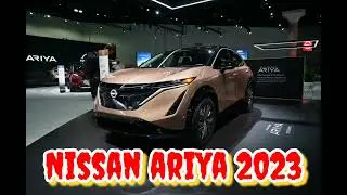 New 2023 Nissan ariya intérieur et extérieur