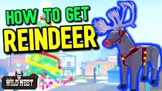 🎄How To Get Reindeer Horse - The Wild West Christmas Update / Event (Roblox)🎄