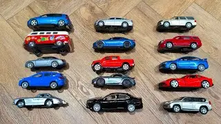 15 Model Cars From Various Car Manufacturers in This Video