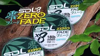 Braided Line That NEVER Fades - Seahawk Fishing SOLX8 Zero Fade Braided Line - Official Video