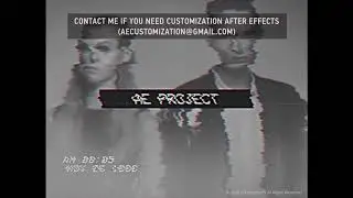VHS Glitch Intro | After Efects Project Files - Videohive template