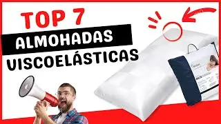 Top 7💥 Mejores Almohadas Viscoelásticas✅