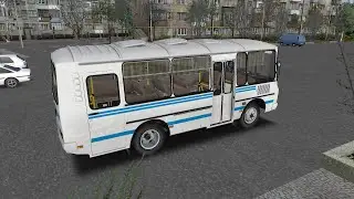 Мал, да удал! Гоняем на пазике по Могесу | OMSI 2 | ПАЗ-3205