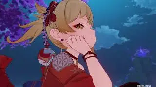 Fireworks Scene Yoimiya [Genshin Impact 2.0]