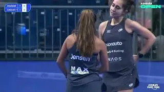 Revive la semifinal femenina completa del UPT A Coruña Open (Jensen/Castelló vs Sharifova/Martínez)