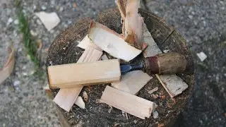 Making a simple chisel case using only HAND TOOLS
