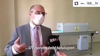 İSBAK UV-C Işınlı Dezenfeksiyon Cihazı