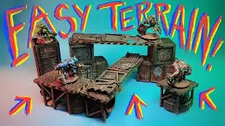 Scratch Build EASY TERRAIN For BANGARANG