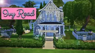 Sims 4 Speed Build: Ivy Road No CC + Story time!