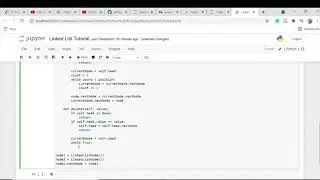 Implementation of Linked List in Python