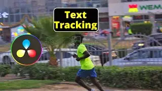 How to do Text Tracking with Moving Objects in Davinci Resolve 20