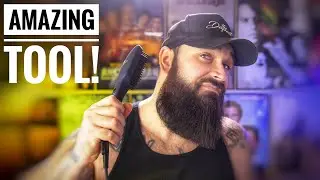 FINALLY Trying the Beard Straightening brush | Don't miss this one!