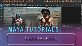 Smooth Tool | Maya Tutorials | VRx Academy