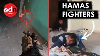 Hamas Fighter Shoots At Israeli Soldiers Through Wall in Gaza