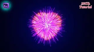 After Effects Tutorial_ Create fireworks in the shape of a heart in after effects.