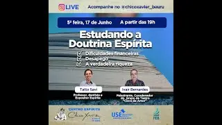 Live ESTUDANDO A DOUTRINA ESPÍRITA com TATTO SAVI