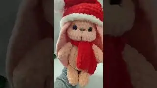 🌲 Новогодняя зайка, рост игрушки 23 см. Ещё больше в Инстаграм @lina_sap_toys