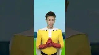 Сайтама и плюшевое ядро против метеорита #сайтама #ванпанчмен