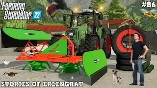 COVERING BUNKER SILO & BUYING AWESOME NEW MACHINES! 🌿🚜💨 | Erlengrat | FS22 | Timelapse #86