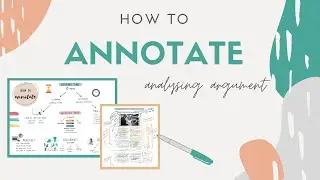 How to Annotate a Text for Argument and Language Analysis