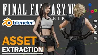 Final Fantasy VII Rebirth – How to Extract Models & Animations (Full Guide!)