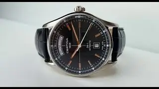 CERTINA DS-1 Day-Date Automatic. Обзор швейцарских механических часов