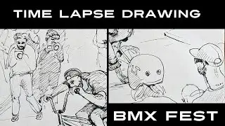 #bmx fest .scetch