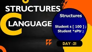 Structures Explained in #C Telugu | Structures in C with Real Examples | Day 21|@SriVick67​
