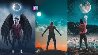 PicsArt Visual Photo Editing Tutorial in picsart Step by Step in Hindi - Taukeer Editz tutorial
