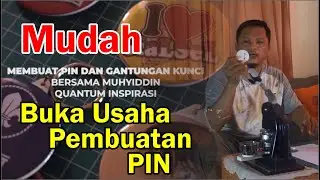 Proses Pembuatan Pin (Bros) dan Gantungan Kunci Foto, Cocok untuk Buka Usaha Kreatif