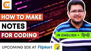 HOW TO Make NOTES For Coding? | Coding Ninjas