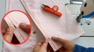 ✅with this technique,you will not need zn extensive buttonhole Sewing machine/how yo sew