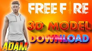 Adam - Free Fire 3d Model Download - Blender - OBJ - Primis Character 3d Model Download - Primis