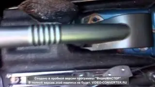 Установка консоли ручника и подлокотника на рено Логан 2014