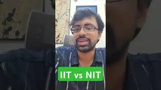 IIT vs NIT. #IITvsNIT #EngineeringColleges #IIT #NIT #CollegeComparison #EngineeringLife#StudentLife