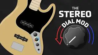 Stereo Dial Mod | An Easy Jazz Bass Upgrade