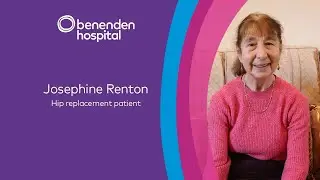 Josephine Renton's hip replacement surgery
