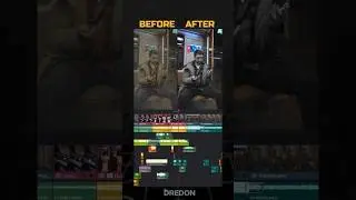 Before & after timeline in DaVinci Resolve 🎬 