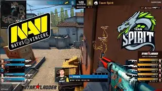 NaVi vs Spirit - Consolidation Final StarLadder CIS RMR 2021 - HIGHLIGHTS CSGO