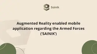 SAINIK | AR Application on Defense Forces