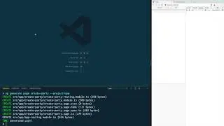 Create a new page on your Ionic Framework Application and set the routes for navigation