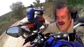 أول مرة نجرب  ترايل  - super tenere 1200 - DragSerk