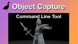 Apple's Photogrammetry Command Line Tool